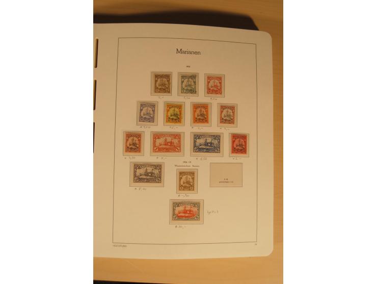 1850/1997, Nachlaß mit Sammlungen Altdeutschland mit u.a. Bayern Mi.-Nr. 1 (repariert), Deutsches Reich mit vielen sign. Wert