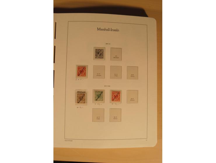 1850/1997, Nachlaß mit Sammlungen Altdeutschland mit u.a. Bayern Mi.-Nr. 1 (repariert), Deutsches Reich mit vielen sign. Wert