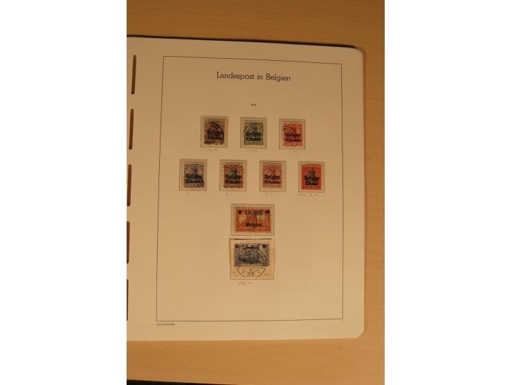 1850/1997, Nachlaß mit Sammlungen Altdeutschland mit u.a. Bayern Mi.-Nr. 1 (repariert), Deutsches Reich mit vielen sign. Wert