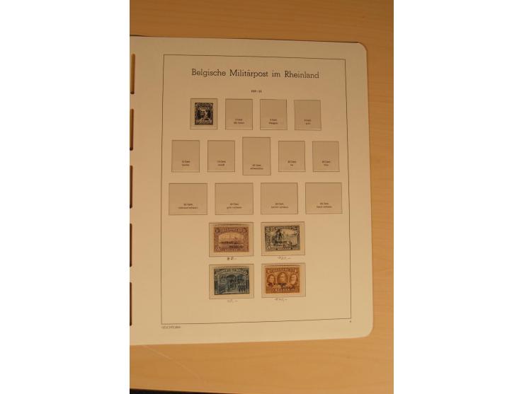 1850/1997, Nachlaß mit Sammlungen Altdeutschland mit u.a. Bayern Mi.-Nr. 1 (repariert), Deutsches Reich mit vielen sign. Wert