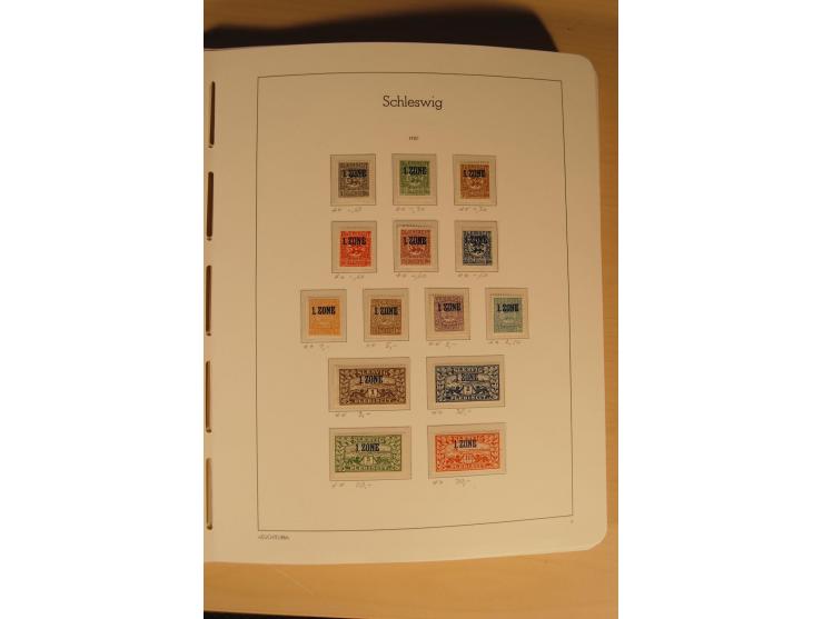 1850/1997, Nachlaß mit Sammlungen Altdeutschland mit u.a. Bayern Mi.-Nr. 1 (repariert), Deutsches Reich mit vielen sign. Wert