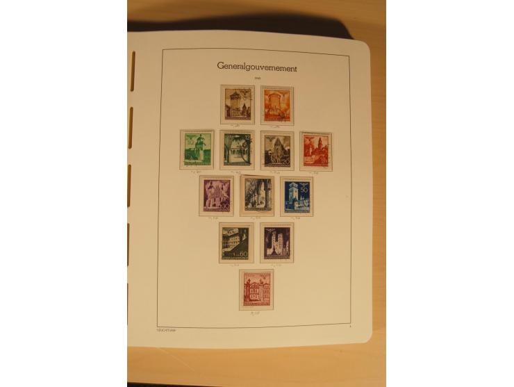 1850/1997, Nachlaß mit Sammlungen Altdeutschland mit u.a. Bayern Mi.-Nr. 1 (repariert), Deutsches Reich mit vielen sign. Wert