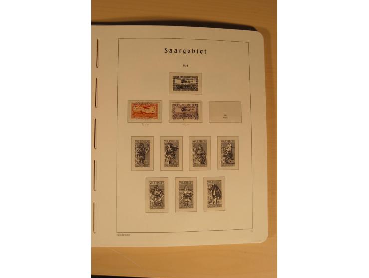 1850/1997, Nachlaß mit Sammlungen Altdeutschland mit u.a. Bayern Mi.-Nr. 1 (repariert), Deutsches Reich mit vielen sign. Wert