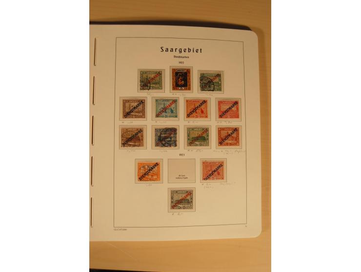 1850/1997, Nachlaß mit Sammlungen Altdeutschland mit u.a. Bayern Mi.-Nr. 1 (repariert), Deutsches Reich mit vielen sign. Wert