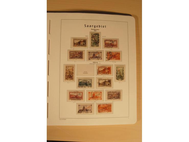 1850/1997, Nachlaß mit Sammlungen Altdeutschland mit u.a. Bayern Mi.-Nr. 1 (repariert), Deutsches Reich mit vielen sign. Wert