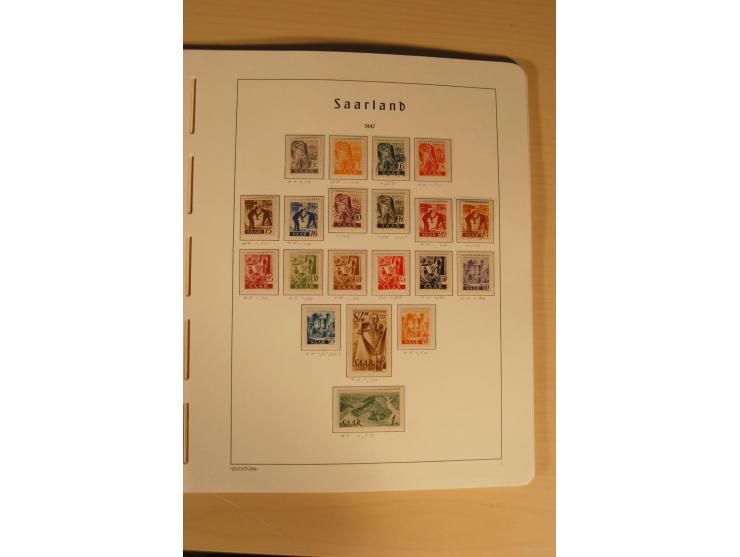 1850/1997, Nachlaß mit Sammlungen Altdeutschland mit u.a. Bayern Mi.-Nr. 1 (repariert), Deutsches Reich mit vielen sign. Wert