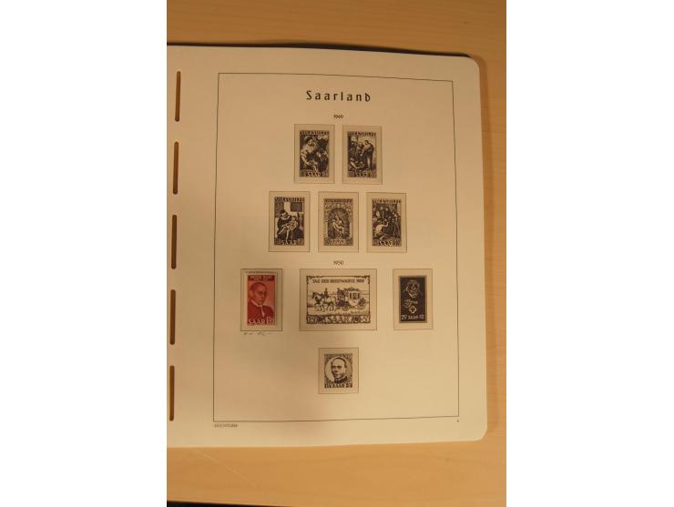 1850/1997, Nachlaß mit Sammlungen Altdeutschland mit u.a. Bayern Mi.-Nr. 1 (repariert), Deutsches Reich mit vielen sign. Wert