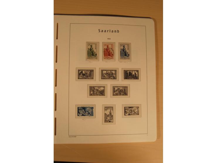 1850/1997, Nachlaß mit Sammlungen Altdeutschland mit u.a. Bayern Mi.-Nr. 1 (repariert), Deutsches Reich mit vielen sign. Wert