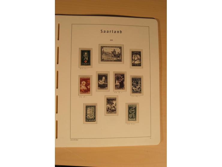 1850/1997, Nachlaß mit Sammlungen Altdeutschland mit u.a. Bayern Mi.-Nr. 1 (repariert), Deutsches Reich mit vielen sign. Wert