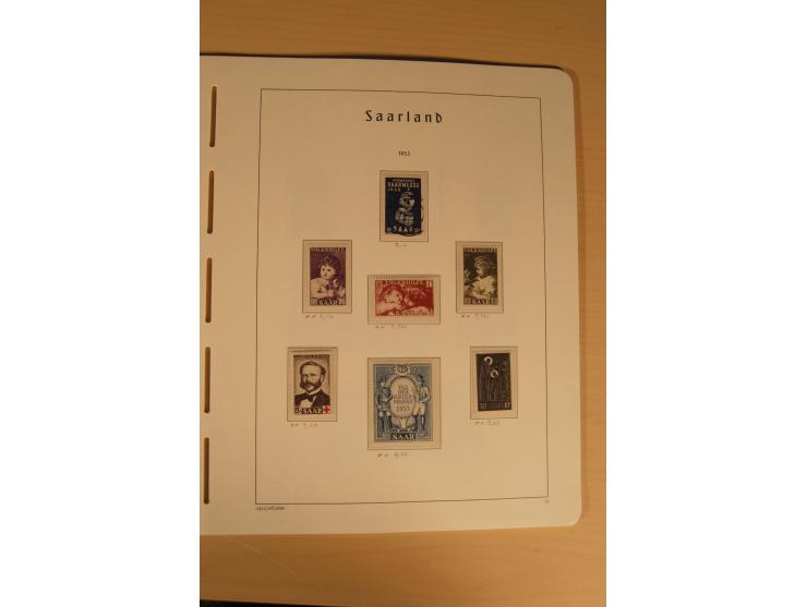1850/1997, Nachlaß mit Sammlungen Altdeutschland mit u.a. Bayern Mi.-Nr. 1 (repariert), Deutsches Reich mit vielen sign. Wert