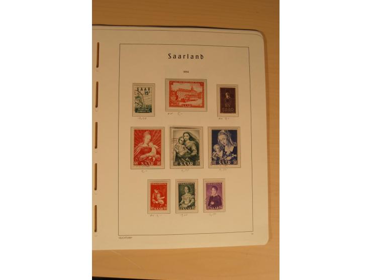 1850/1997, Nachlaß mit Sammlungen Altdeutschland mit u.a. Bayern Mi.-Nr. 1 (repariert), Deutsches Reich mit vielen sign. Wert