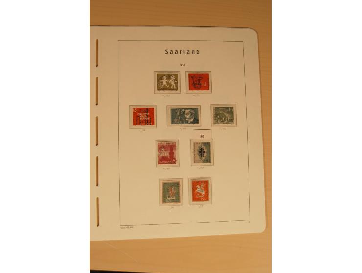 1850/1997, Nachlaß mit Sammlungen Altdeutschland mit u.a. Bayern Mi.-Nr. 1 (repariert), Deutsches Reich mit vielen sign. Wert
