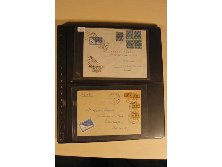 1948, große, auch international hochbewertete Ausstellungssammlung in 4 Bänden und Ergänzungsbänden mit insgesamt ca. 160 Bri