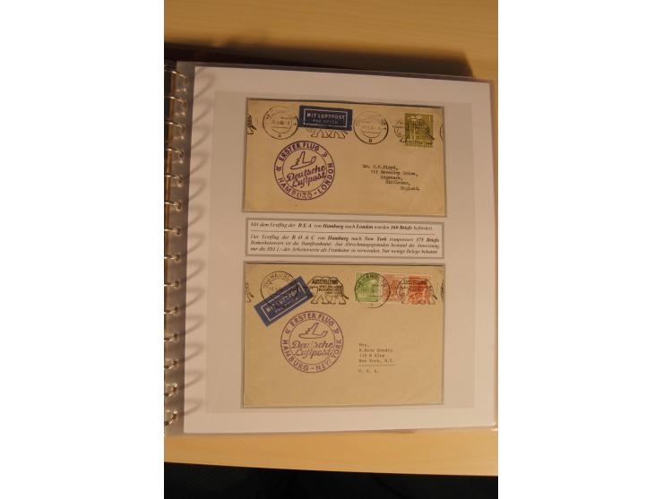 1948, große, auch international hochbewertete Ausstellungssammlung in 4 Bänden und Ergänzungsbänden mit insgesamt ca. 160 Bri