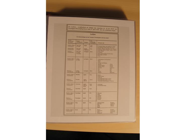 1948, große, auch international hochbewertete Ausstellungssammlung in 4 Bänden und Ergänzungsbänden mit insgesamt ca. 160 Bri