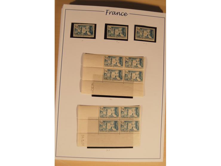 1849/68, anfangs ungebrauchte und gestempelte, ab 1900 nur noch ungebrauchte bzw. postfrische umfangreiche Sammlung, teils et