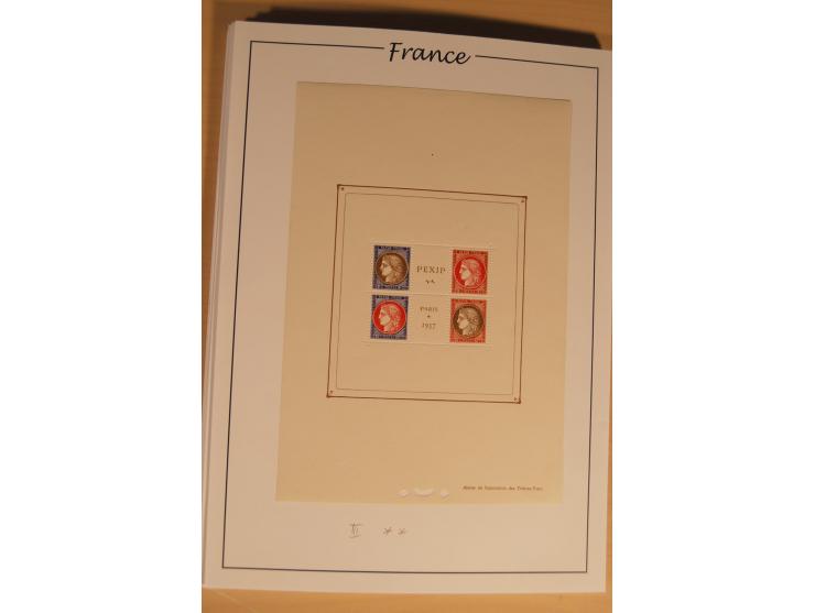 1849/68, anfangs ungebrauchte und gestempelte, ab 1900 nur noch ungebrauchte bzw. postfrische umfangreiche Sammlung, teils et
