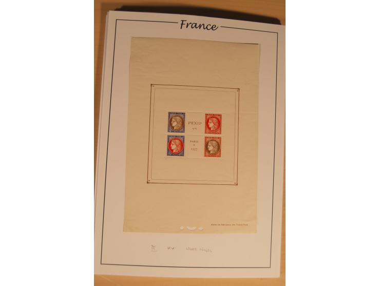 1849/68, anfangs ungebrauchte und gestempelte, ab 1900 nur noch ungebrauchte bzw. postfrische umfangreiche Sammlung, teils et