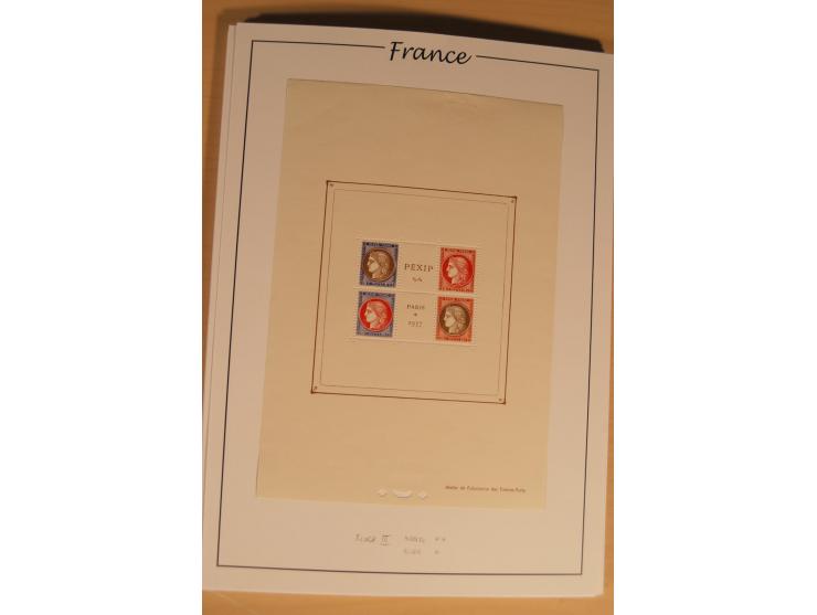 1849/68, anfangs ungebrauchte und gestempelte, ab 1900 nur noch ungebrauchte bzw. postfrische umfangreiche Sammlung, teils et