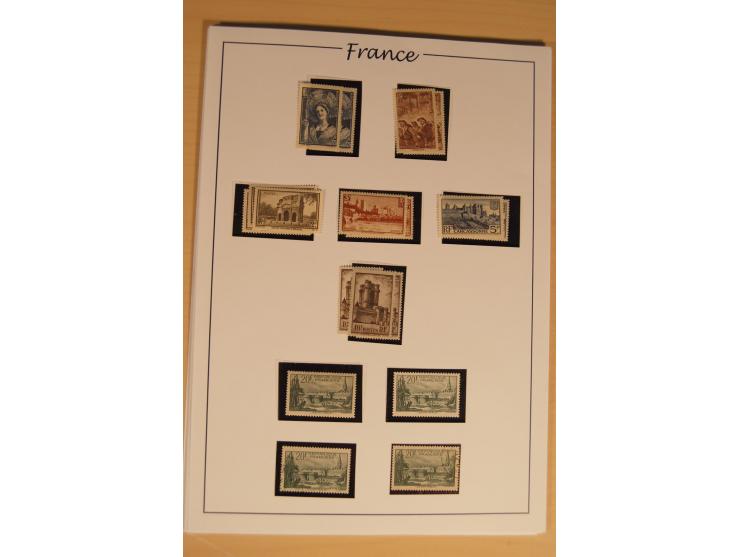 1849/68, anfangs ungebrauchte und gestempelte, ab 1900 nur noch ungebrauchte bzw. postfrische umfangreiche Sammlung, teils et