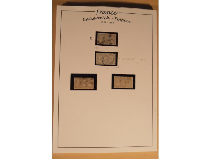 1849/68, anfangs ungebrauchte und gestempelte, ab 1900 nur noch ungebrauchte bzw. postfrische umfangreiche Sammlung, teils et