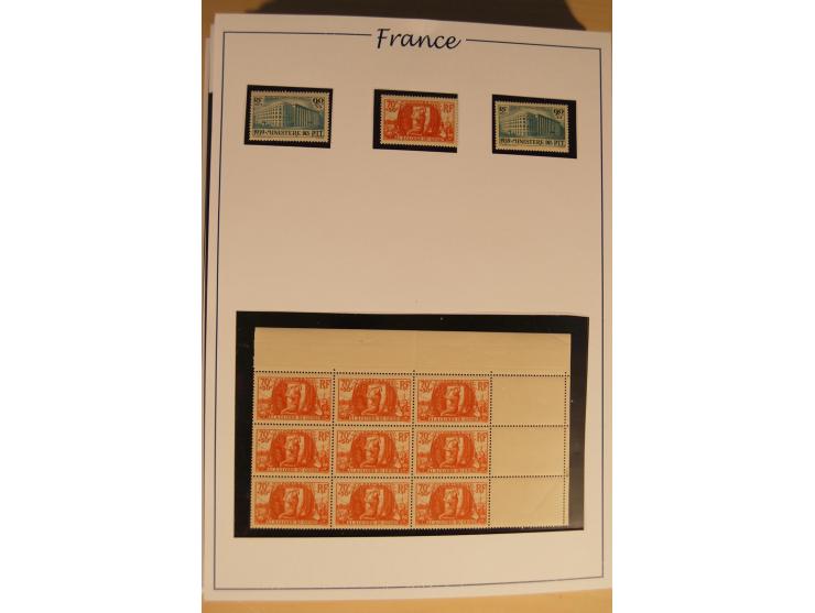 1849/68, anfangs ungebrauchte und gestempelte, ab 1900 nur noch ungebrauchte bzw. postfrische umfangreiche Sammlung, teils et