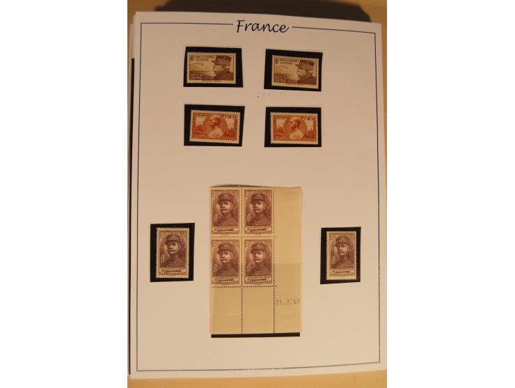 1849/68, anfangs ungebrauchte und gestempelte, ab 1900 nur noch ungebrauchte bzw. postfrische umfangreiche Sammlung, teils et