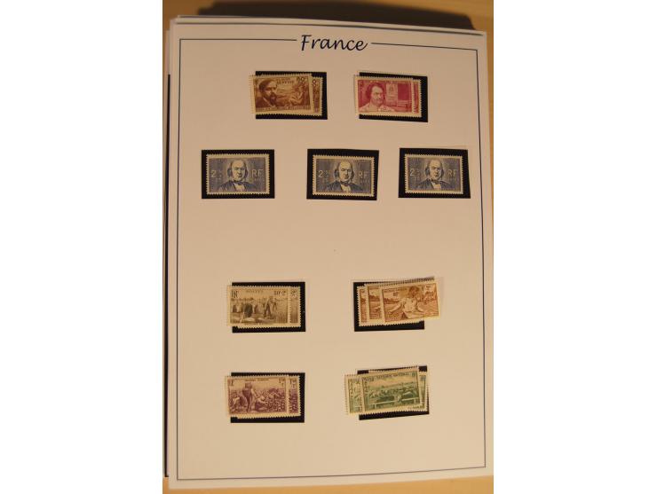 1849/68, anfangs ungebrauchte und gestempelte, ab 1900 nur noch ungebrauchte bzw. postfrische umfangreiche Sammlung, teils et