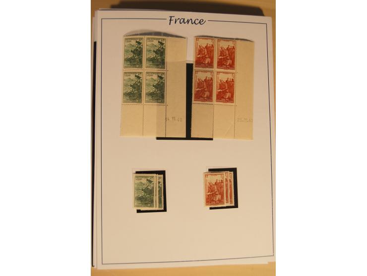1849/68, anfangs ungebrauchte und gestempelte, ab 1900 nur noch ungebrauchte bzw. postfrische umfangreiche Sammlung, teils et