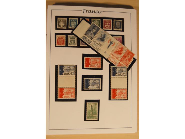 1849/68, anfangs ungebrauchte und gestempelte, ab 1900 nur noch ungebrauchte bzw. postfrische umfangreiche Sammlung, teils et