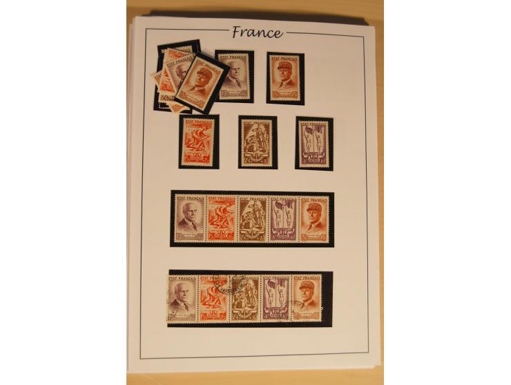 1849/68, anfangs ungebrauchte und gestempelte, ab 1900 nur noch ungebrauchte bzw. postfrische umfangreiche Sammlung, teils et