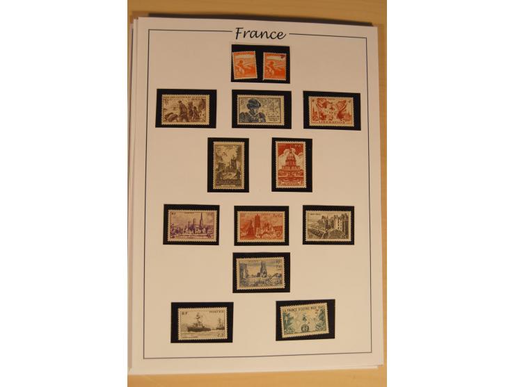 1849/68, anfangs ungebrauchte und gestempelte, ab 1900 nur noch ungebrauchte bzw. postfrische umfangreiche Sammlung, teils et