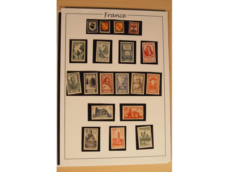1849/68, anfangs ungebrauchte und gestempelte, ab 1900 nur noch ungebrauchte bzw. postfrische umfangreiche Sammlung, teils et