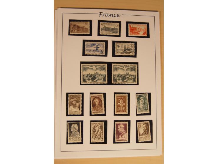 1849/68, anfangs ungebrauchte und gestempelte, ab 1900 nur noch ungebrauchte bzw. postfrische umfangreiche Sammlung, teils et