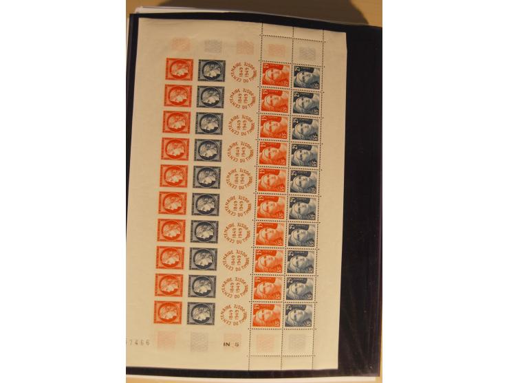 1849/68, anfangs ungebrauchte und gestempelte, ab 1900 nur noch ungebrauchte bzw. postfrische umfangreiche Sammlung, teils et