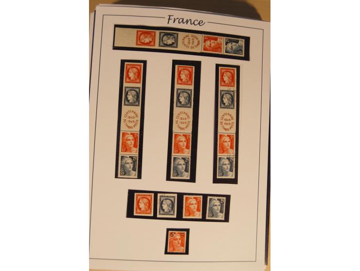 1849/68, anfangs ungebrauchte und gestempelte, ab 1900 nur noch ungebrauchte bzw. postfrische umfangreiche Sammlung, teils et