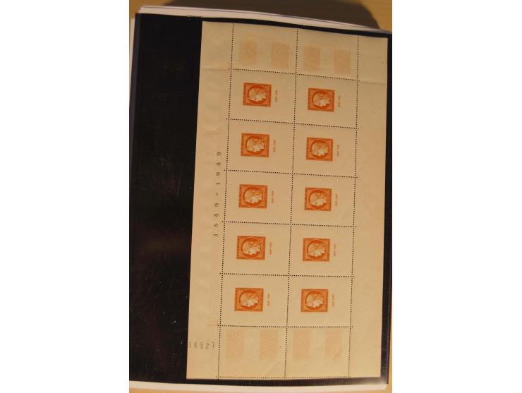 1849/68, anfangs ungebrauchte und gestempelte, ab 1900 nur noch ungebrauchte bzw. postfrische umfangreiche Sammlung, teils et