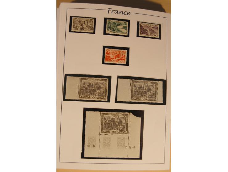 1849/68, anfangs ungebrauchte und gestempelte, ab 1900 nur noch ungebrauchte bzw. postfrische umfangreiche Sammlung, teils et