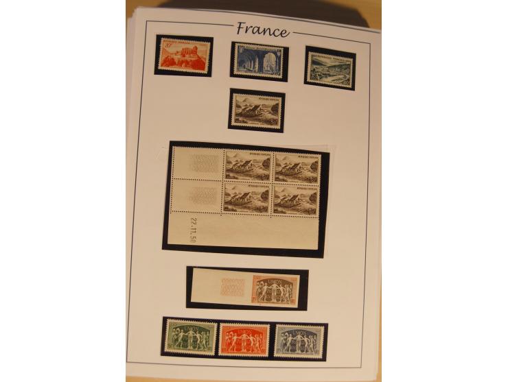 1849/68, anfangs ungebrauchte und gestempelte, ab 1900 nur noch ungebrauchte bzw. postfrische umfangreiche Sammlung, teils et