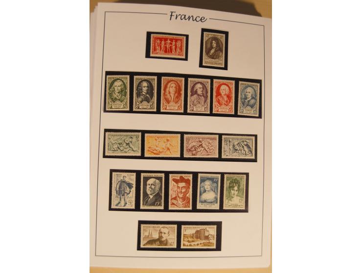 1849/68, anfangs ungebrauchte und gestempelte, ab 1900 nur noch ungebrauchte bzw. postfrische umfangreiche Sammlung, teils et