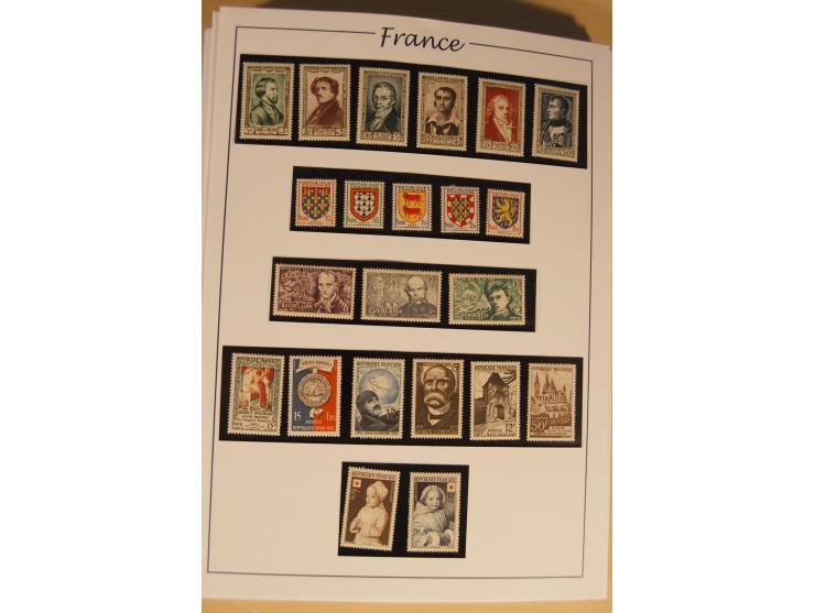 1849/68, anfangs ungebrauchte und gestempelte, ab 1900 nur noch ungebrauchte bzw. postfrische umfangreiche Sammlung, teils et