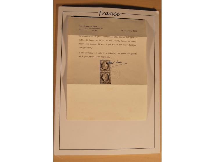 1849/68, anfangs ungebrauchte und gestempelte, ab 1900 nur noch ungebrauchte bzw. postfrische umfangreiche Sammlung, teils et