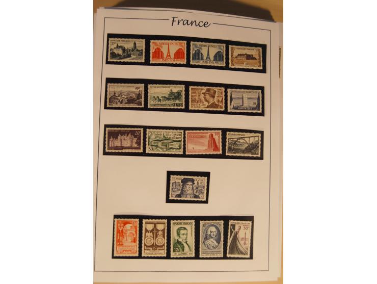 1849/68, anfangs ungebrauchte und gestempelte, ab 1900 nur noch ungebrauchte bzw. postfrische umfangreiche Sammlung, teils et