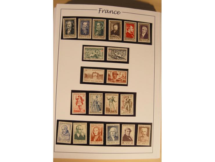 1849/68, anfangs ungebrauchte und gestempelte, ab 1900 nur noch ungebrauchte bzw. postfrische umfangreiche Sammlung, teils et