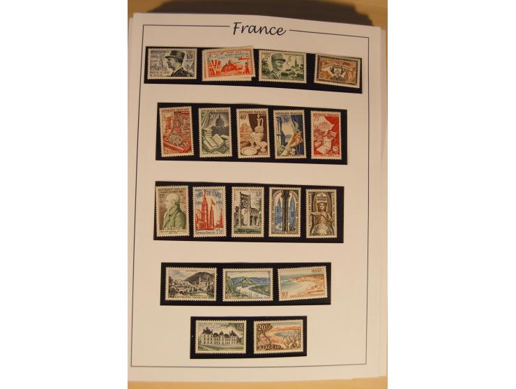 1849/68, anfangs ungebrauchte und gestempelte, ab 1900 nur noch ungebrauchte bzw. postfrische umfangreiche Sammlung, teils et