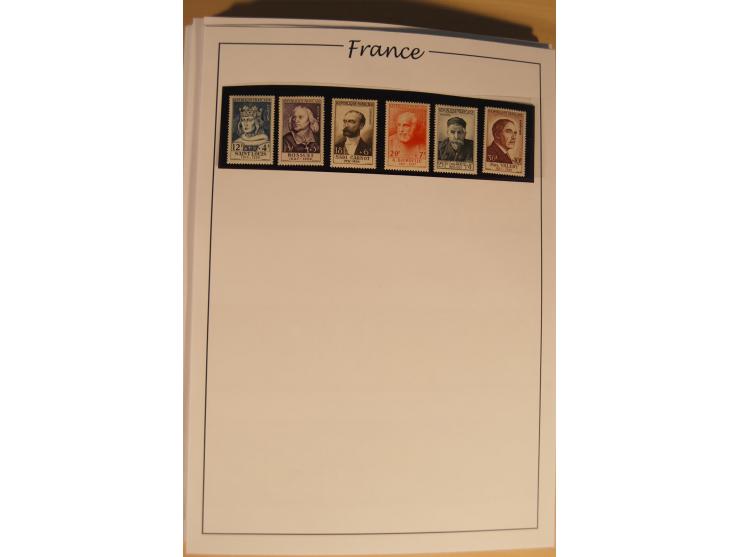 1849/68, anfangs ungebrauchte und gestempelte, ab 1900 nur noch ungebrauchte bzw. postfrische umfangreiche Sammlung, teils et