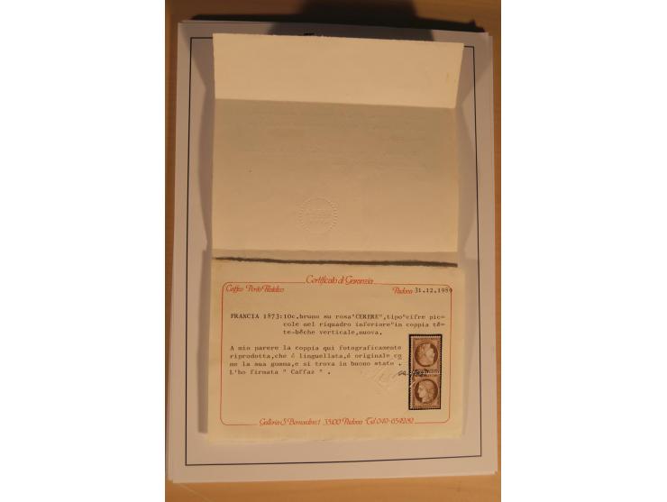 1849/68, anfangs ungebrauchte und gestempelte, ab 1900 nur noch ungebrauchte bzw. postfrische umfangreiche Sammlung, teils et
