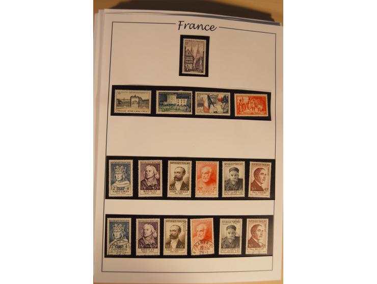 1849/68, anfangs ungebrauchte und gestempelte, ab 1900 nur noch ungebrauchte bzw. postfrische umfangreiche Sammlung, teils et