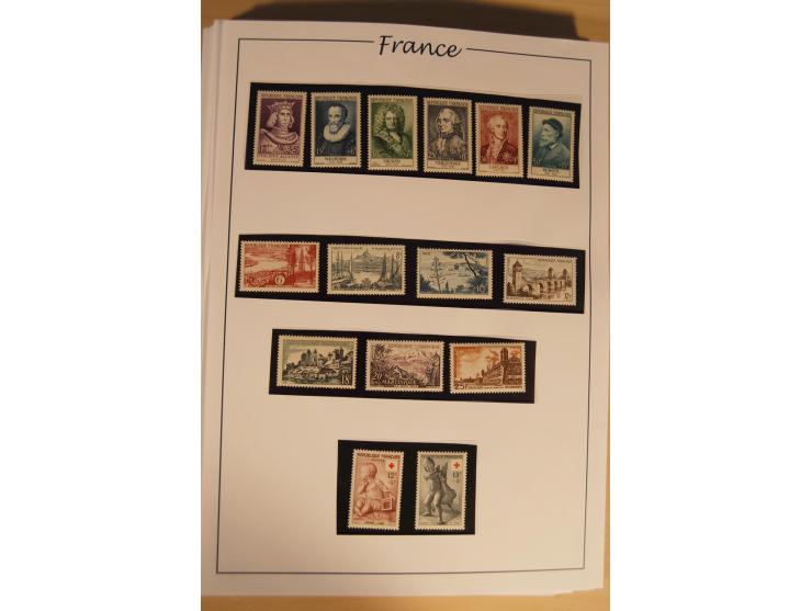 1849/68, anfangs ungebrauchte und gestempelte, ab 1900 nur noch ungebrauchte bzw. postfrische umfangreiche Sammlung, teils et