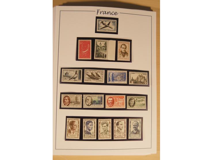 1849/68, anfangs ungebrauchte und gestempelte, ab 1900 nur noch ungebrauchte bzw. postfrische umfangreiche Sammlung, teils et